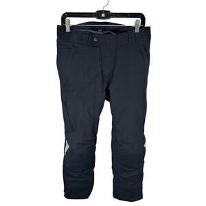 BMW Motorrad Armored Motorcycle Pants Black Size 28 Inch Biker 32 Inseam